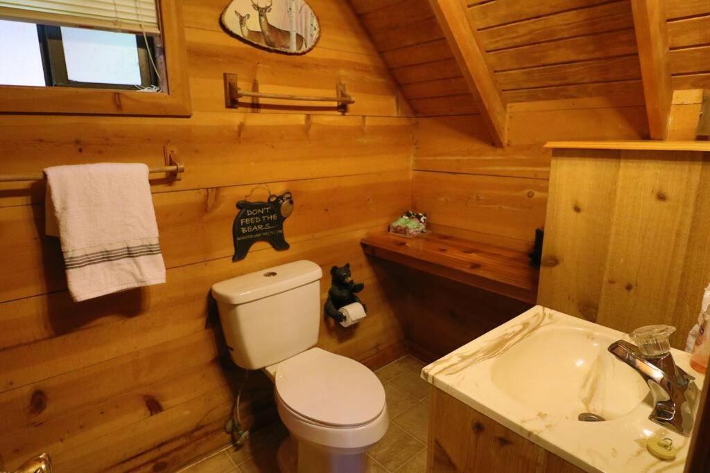 Cozy Cabin W/ Fireplace 3 Minutes To Helen! #2. Luaran gambar